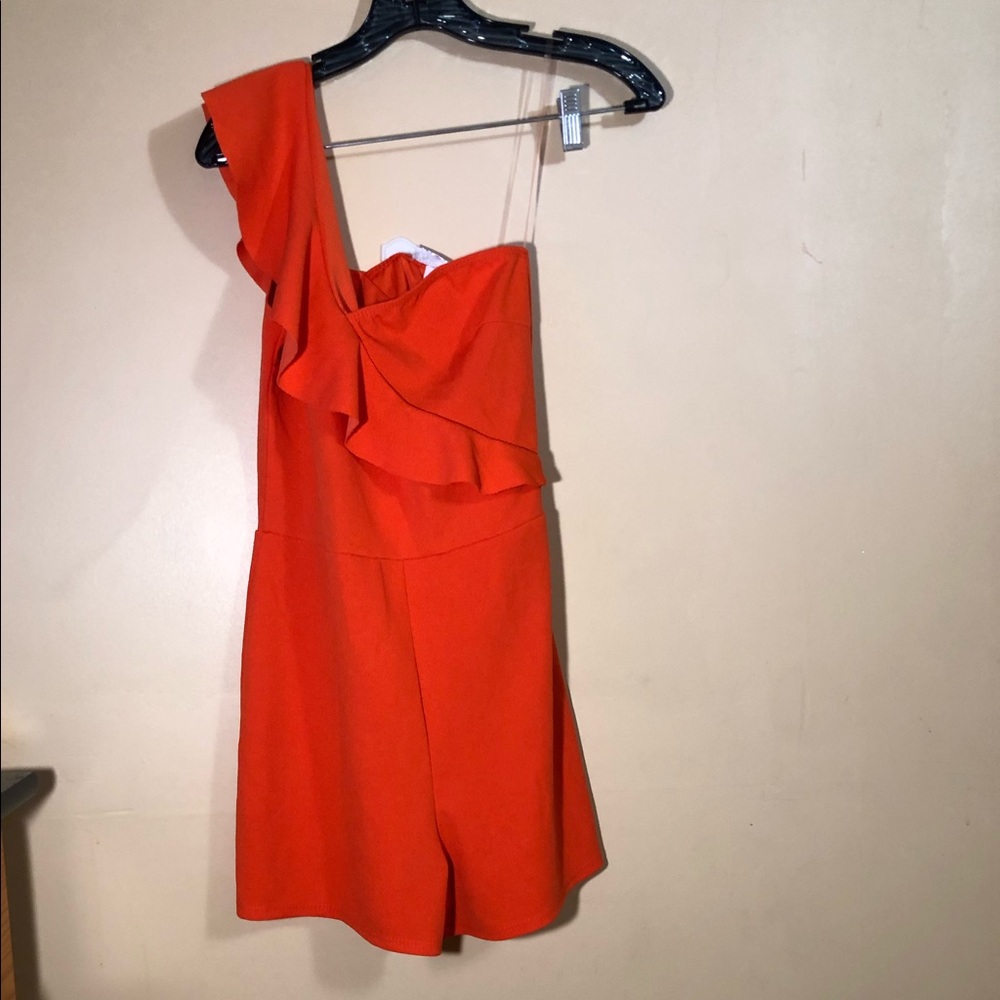 Orange romper